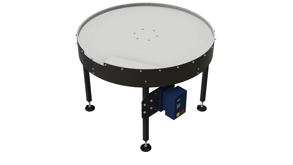 Table tournante d'accumulation